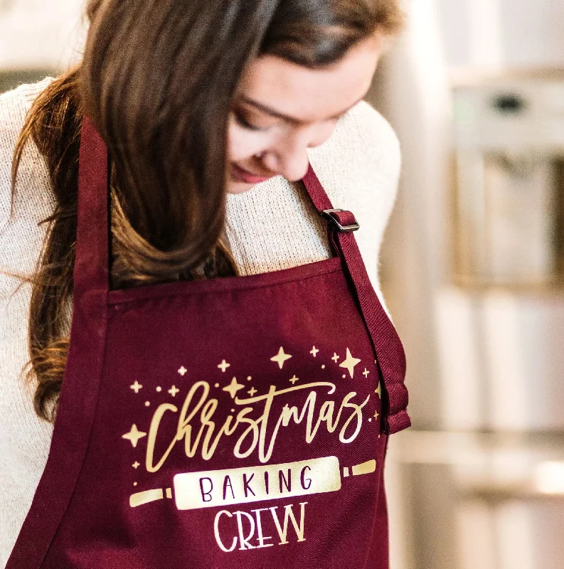 Christmas Baking Crew Personalized Apron