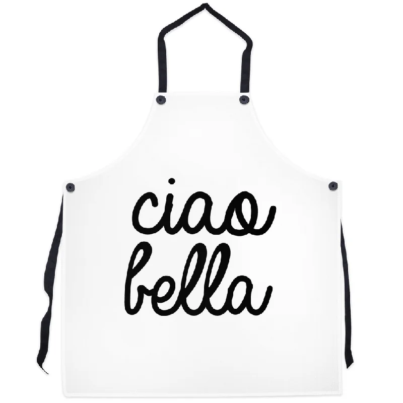 Ciao Bella White Apron