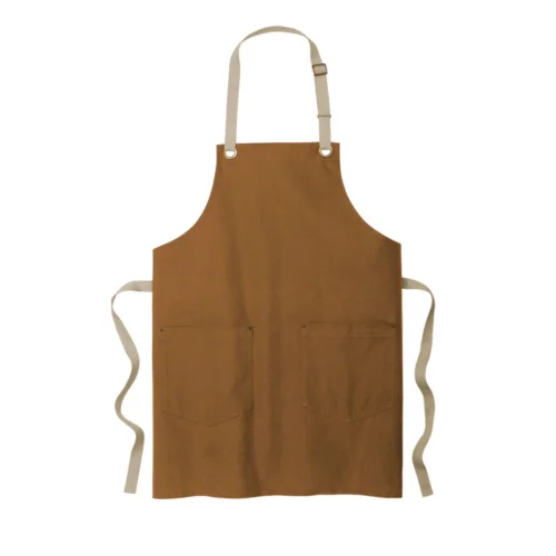 A815 Canvas Full Length Two Pocket Apron