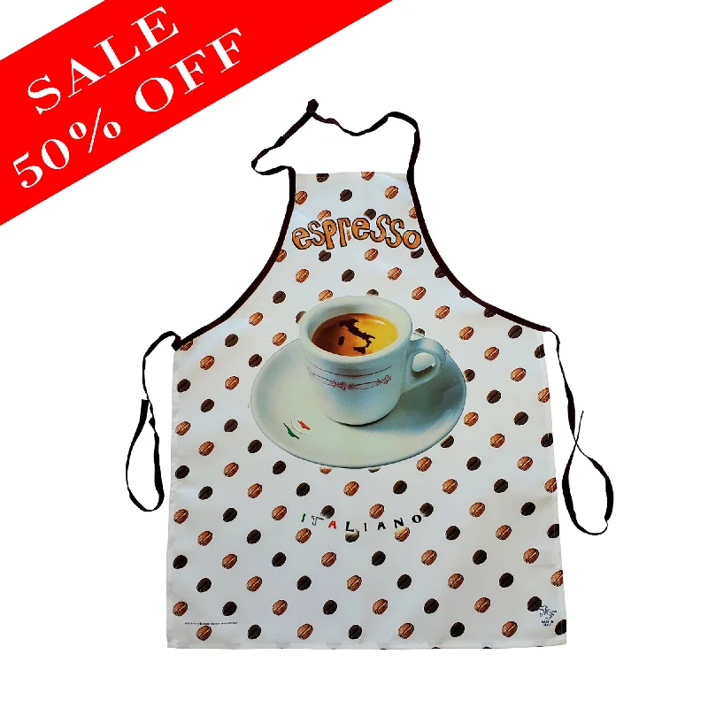 Espresso Italian Apron - SALE