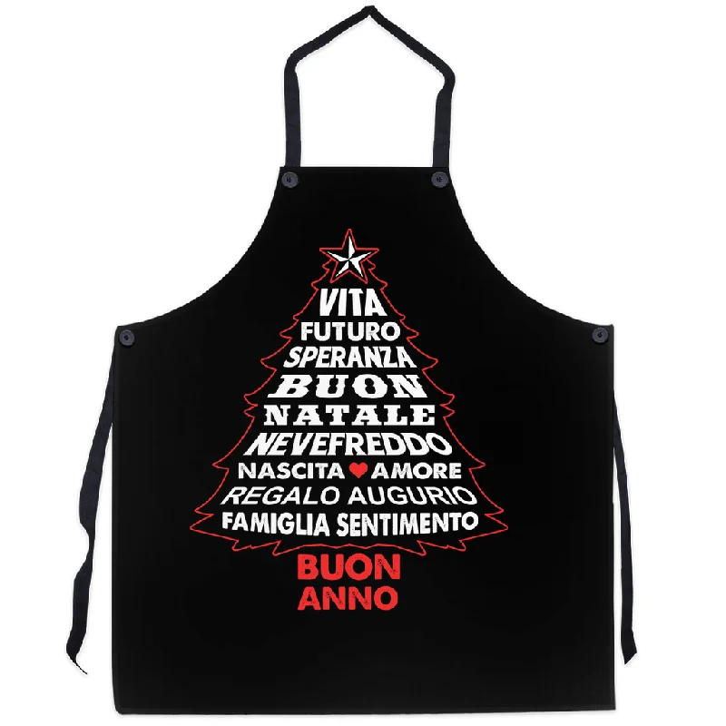 Italian Christmas Tree Apron