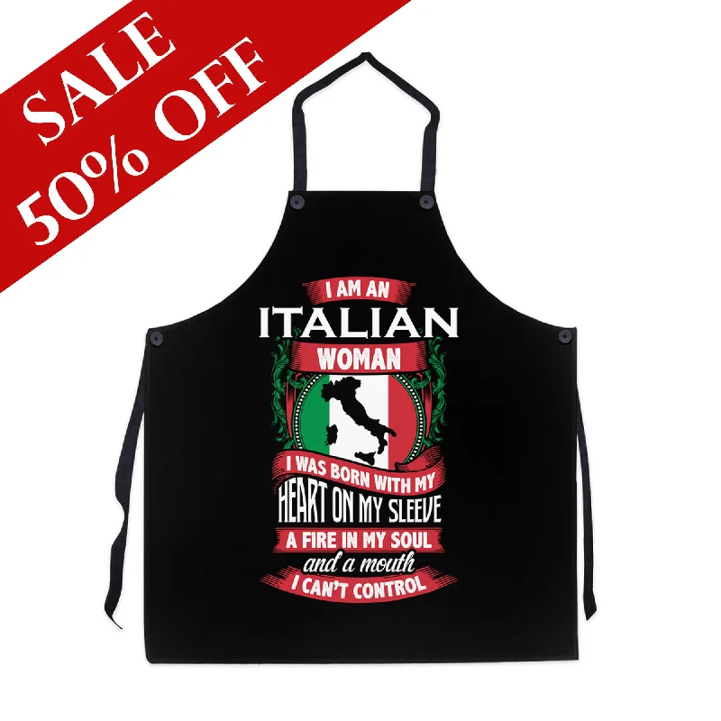 Italian Woman Apron - SALE