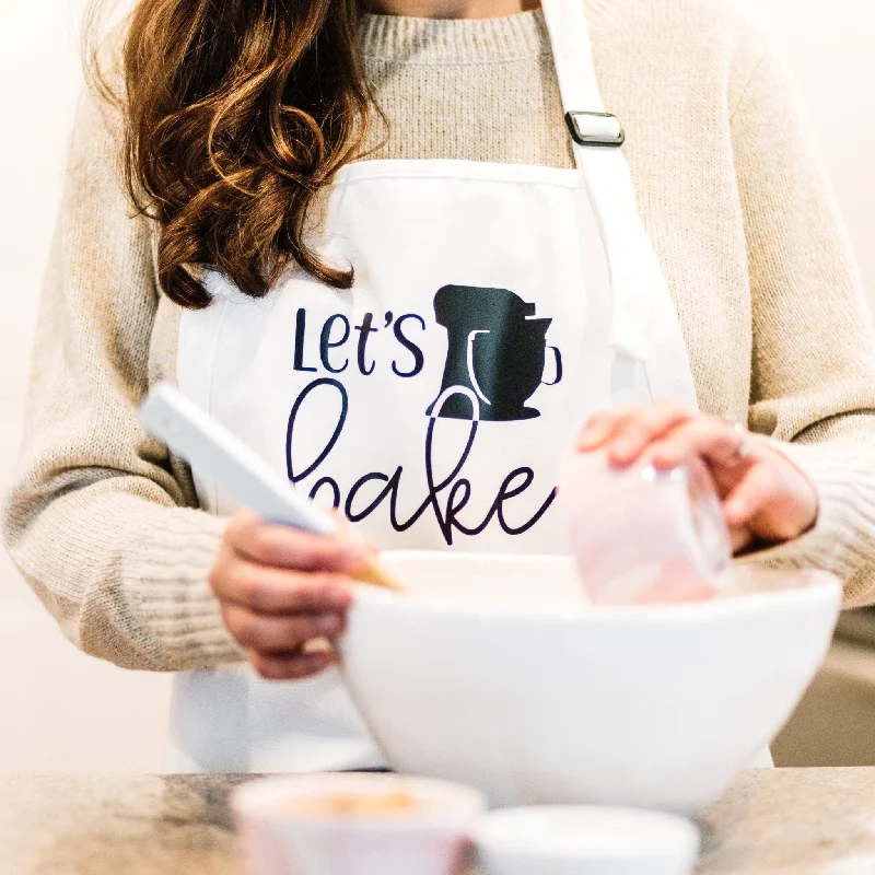 Let's Bake Personalized Baking Apron