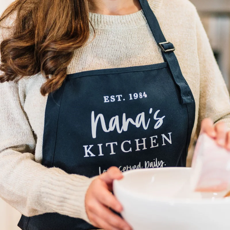 Love Served Daily Personalized Baking Apron