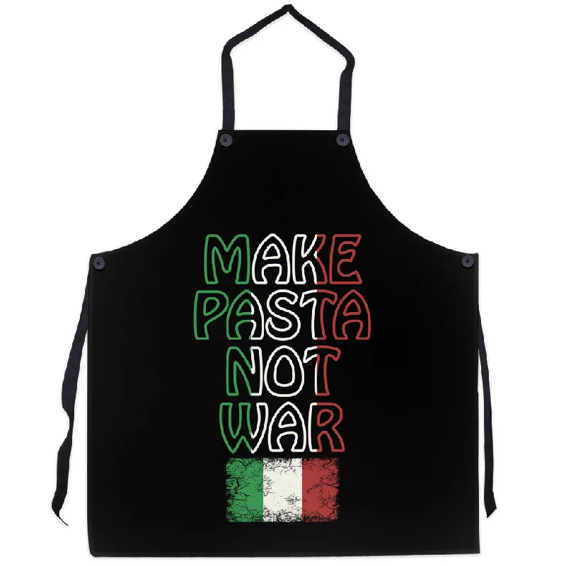 Make Pasta Not War Apron