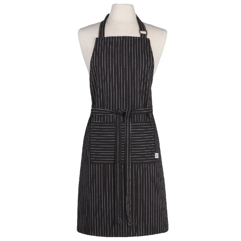 Now Designs Black Pinstripe Chef Apron