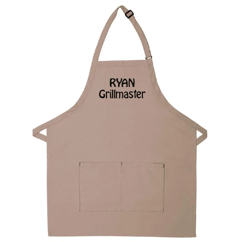 Personalized Apron Embroidered 2 Lines of Text