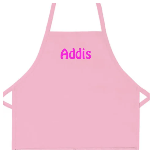 Personalized Apron Embroidered Name or Text Child Apron