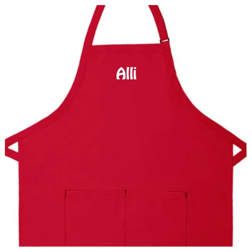 Personalized Apron Embroidered Name or Text