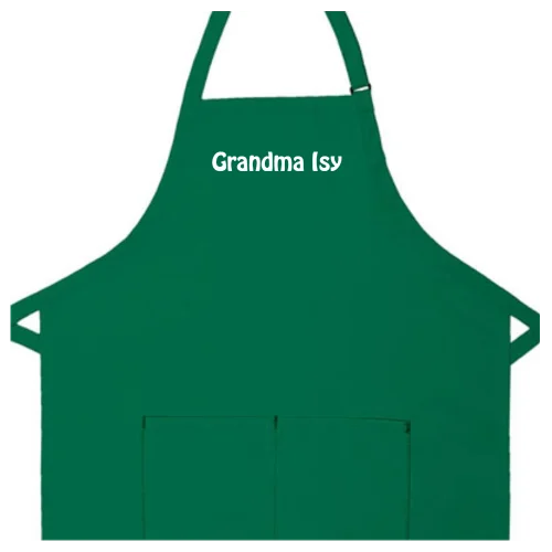 Personalized Apron Embroidered Name or Text