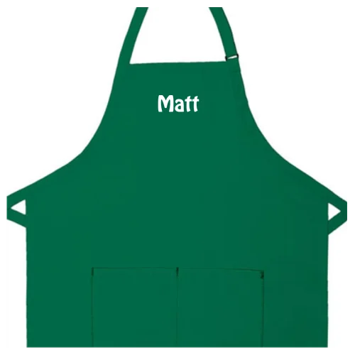 Personalized Apron Embroidered Name or Text