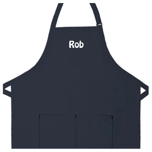 Personalized Apron Embroidered Name or Text