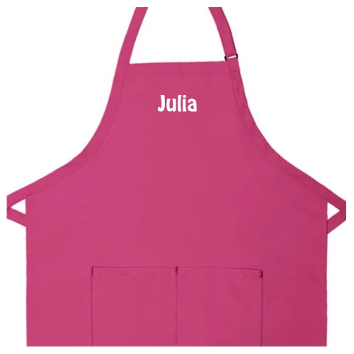 Personalized Apron Embroidered Name or Text