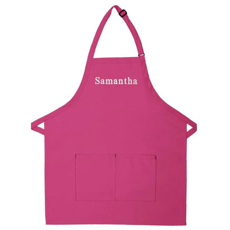 Personalized Apron Embroidered Name or Text