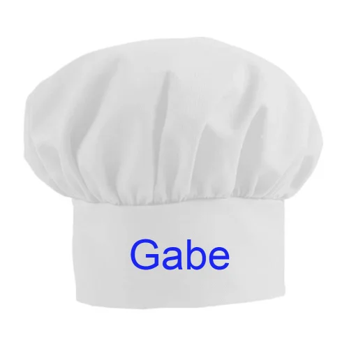 Personalized Chef Hat