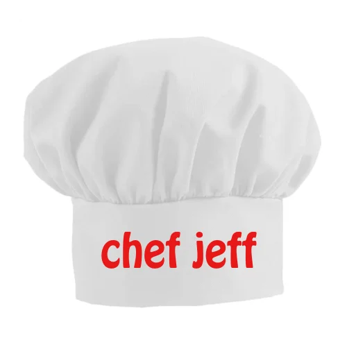 Personalized Chef Hat