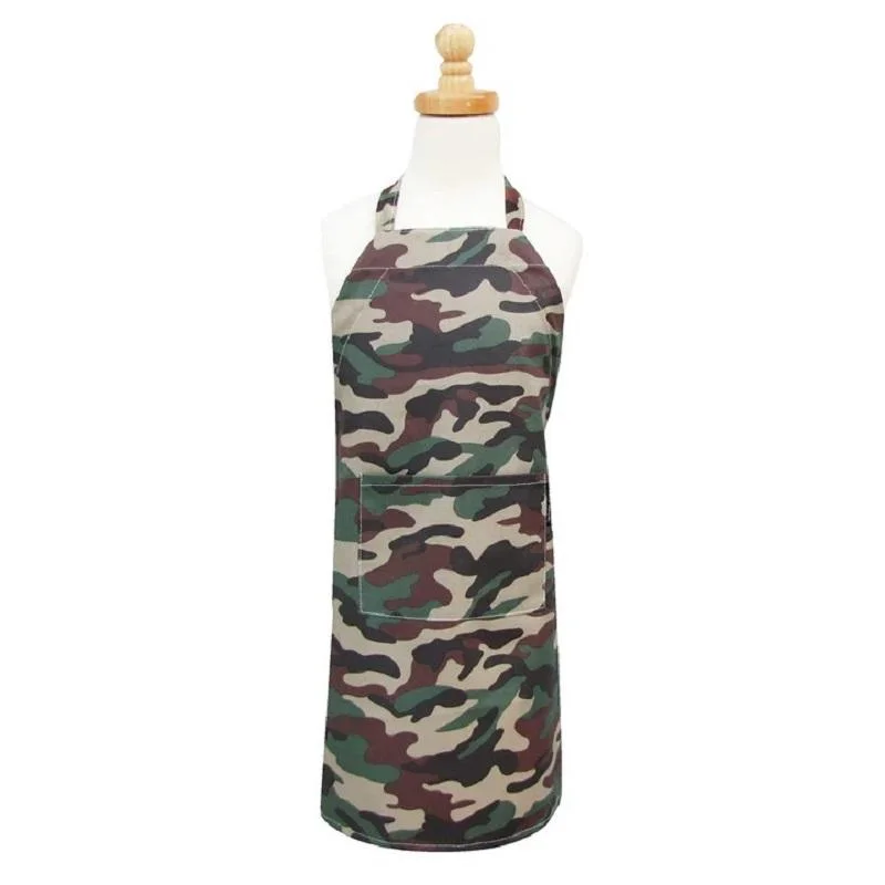 Two Lumps of Sugar Camo Child Apron