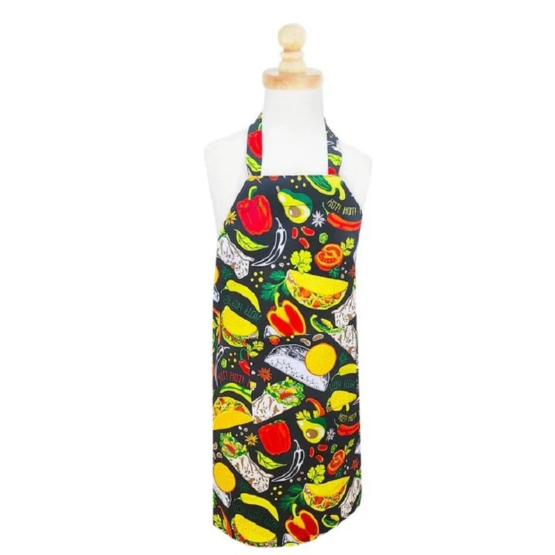 Two Lumps of Sugar Chili Peppers & Tacos Child Apron