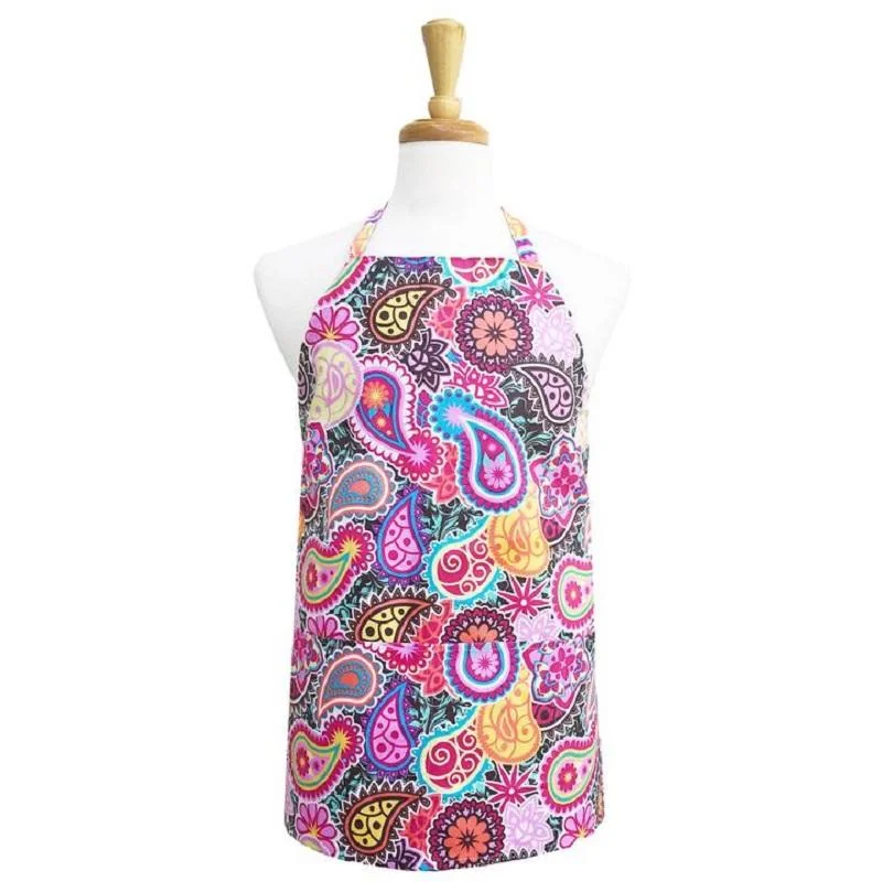 Two Lumps of Sugar Paisley Medallion Utility Apron