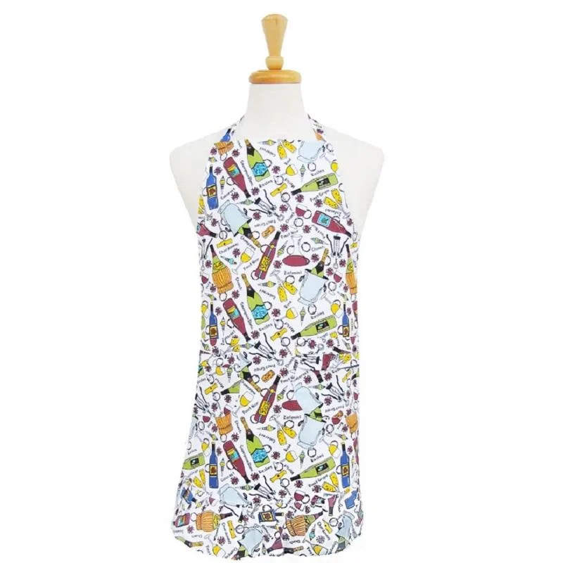 Two Lumps of Sugar Wine Me Up Ruffle Apron