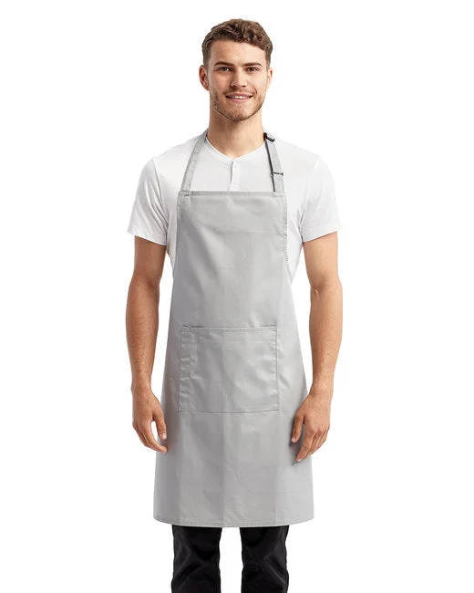 RP154 Unisex 'Colours' Recycled Bib Apron with Pocket