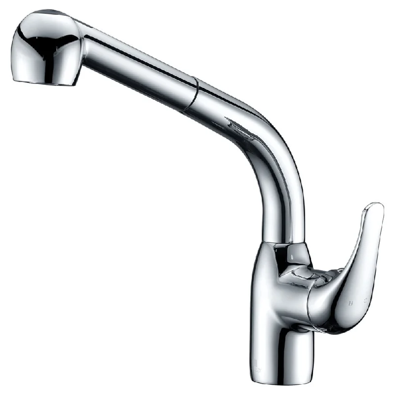 ANZZI Harbour Single-handle Pull-Out Sprayer Kitchen Faucet in Polished Chrome