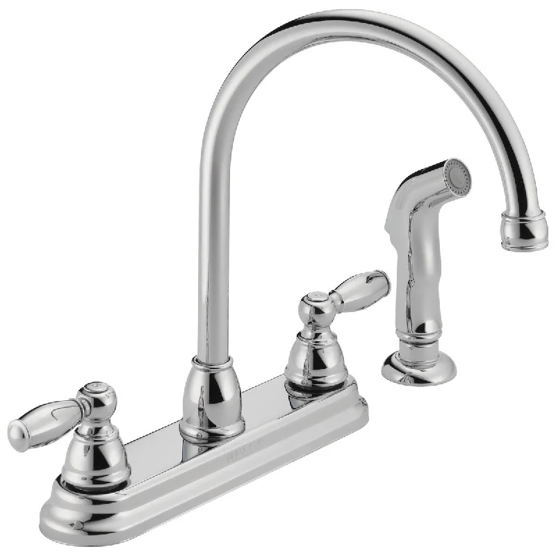 Claymore Two Handle Kitchen Faucet in Chrome P299575LF