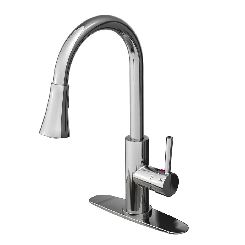 Fontaine Avanzato Chrome 1-Handle Kitchen Faucet