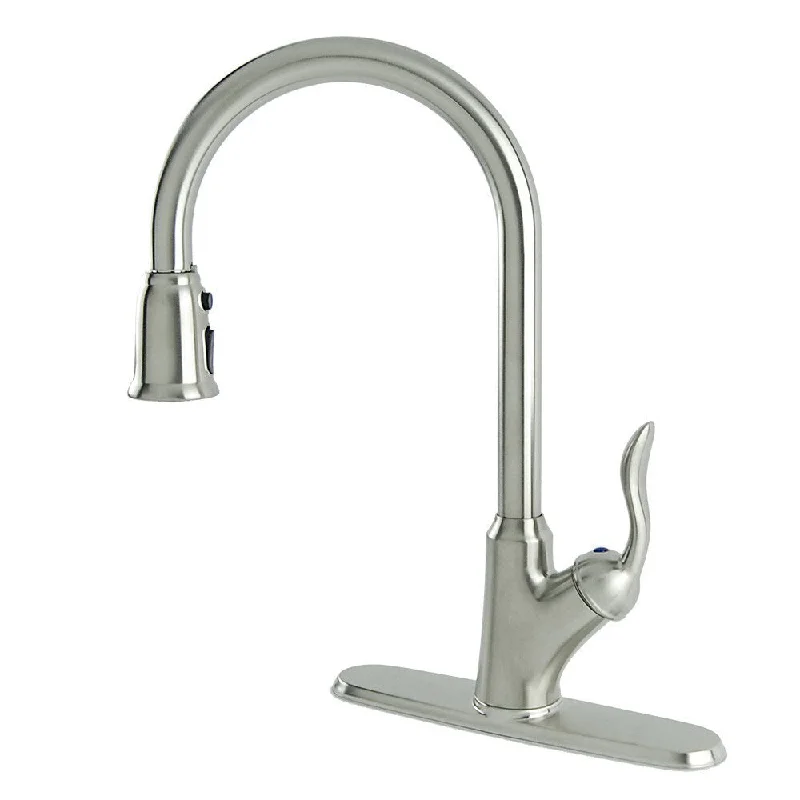 Fontaine Francesca Stainless Steel Single-handle Pull Down Kitchen Faucet