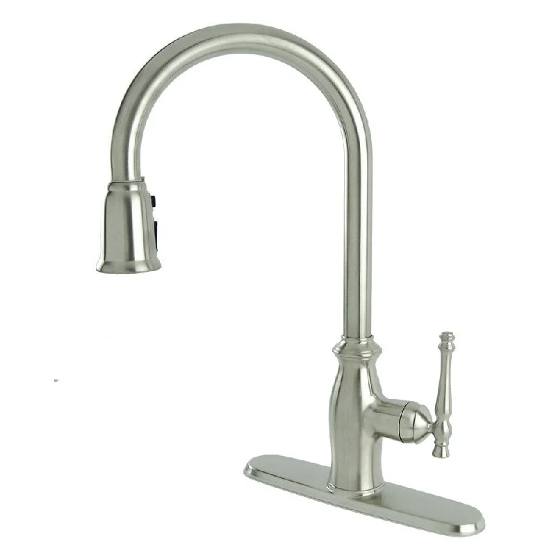 Fontaine Giordana Stainless Steel Single-handle Pull Down Kitchen Faucet