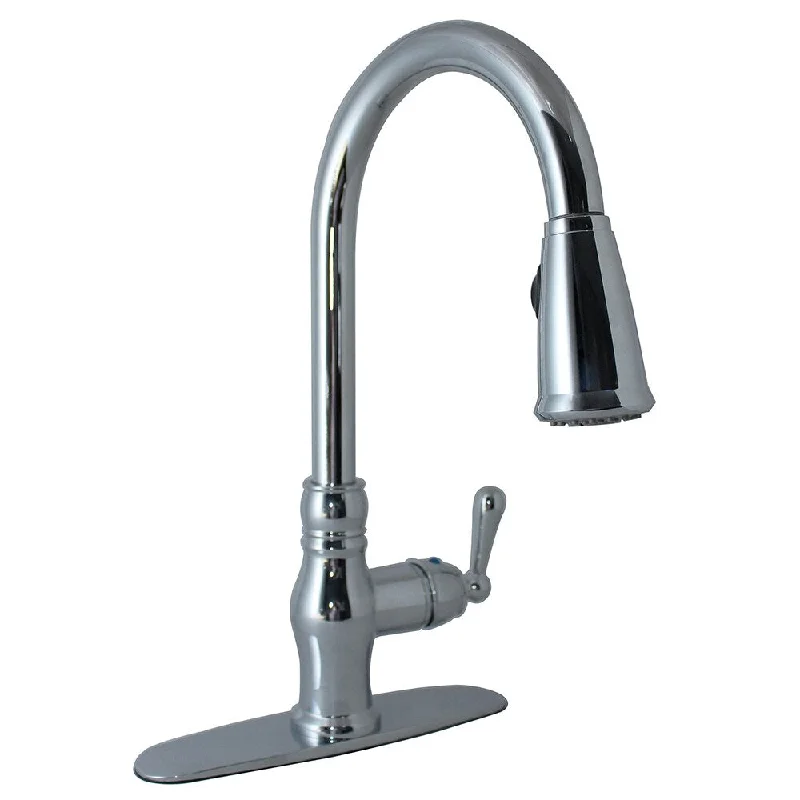 Fontaine Tradizioni Chrome 1-handle Pull-down Kitchen Faucet