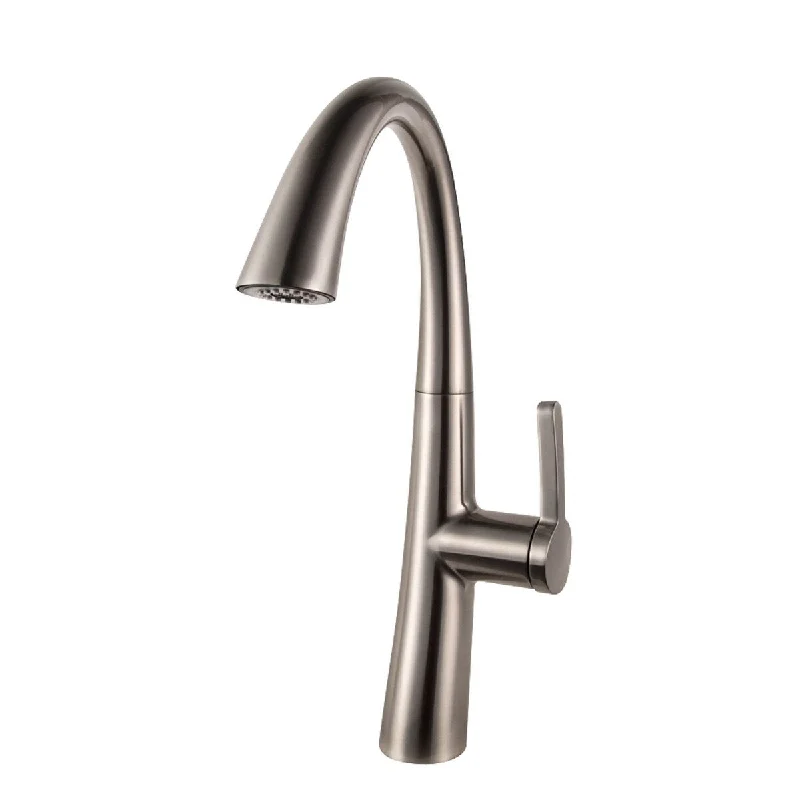 Kichae Pull Out Sprayer Single Handle Kitchen Faucet - 16X11.2