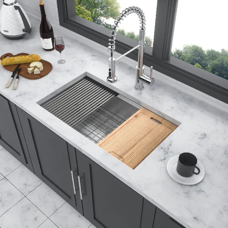 Kitchen Sink Undermount Single Bowl