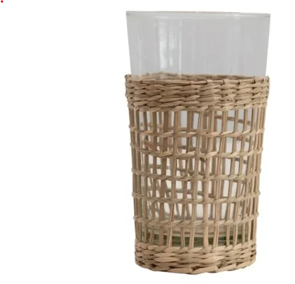 NS Seagrass Sleeve Drinking Glass