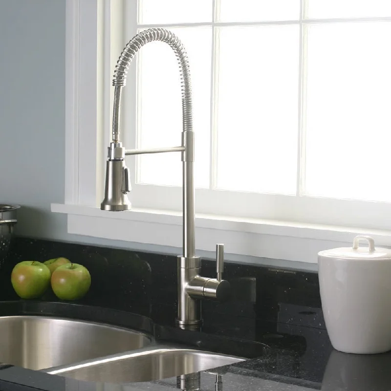 Premier Essen Pull-Down Brushed Nickel Kitchen Faucet