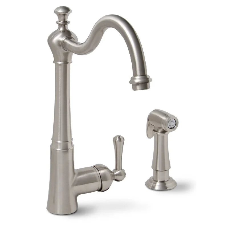 Premier Sonoma Brushed Nickel Single-Handle Kitchen Faucet