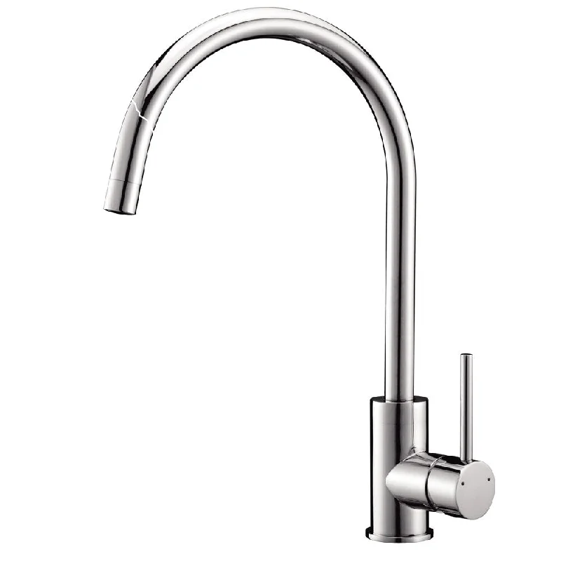 Ruvati Polished Chrome Single Handle Kitchen Faucet