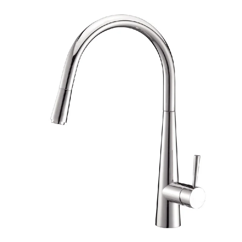 Ruvati RVC2422 Stainless Steel Kitchen Sink and Polished Chrome Faucet Set