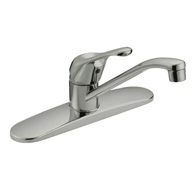 Single Handle Kitchen Faucet , Chrome Finish - 6" x 10" x 9.3"