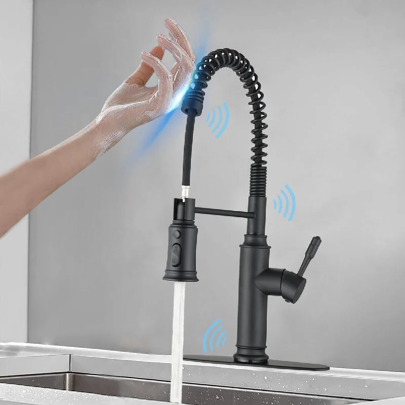 Touch Kitchen Faucet with Pull Down Sprayer