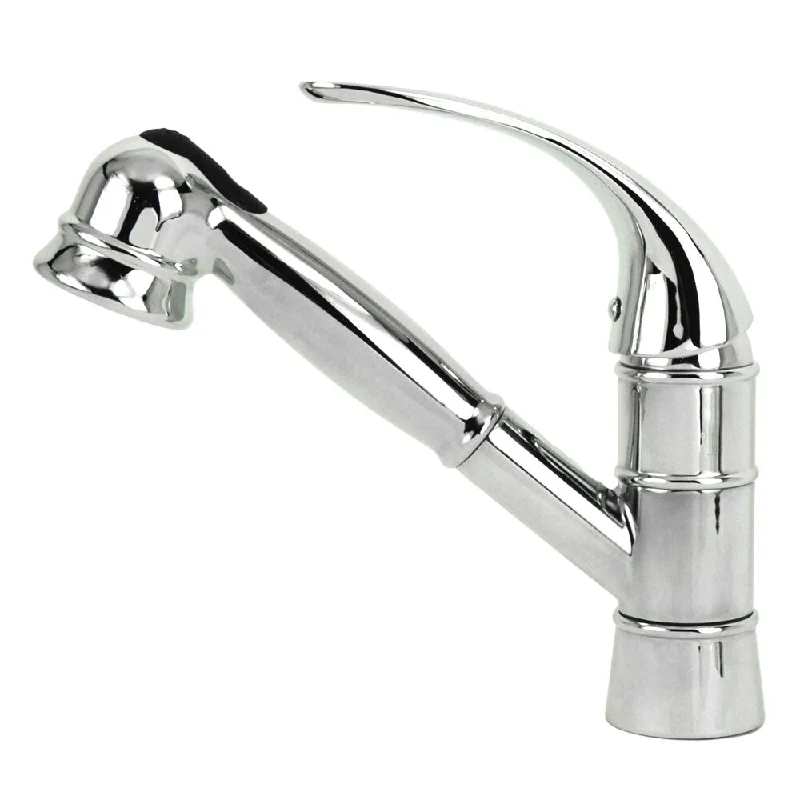 Traditional Chrome Pull-out Kitchen Faucet