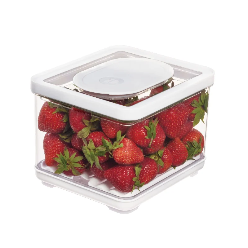 iDesign iDFresh BPA-Free Recycled Plastic Produce Storage Bin, Small