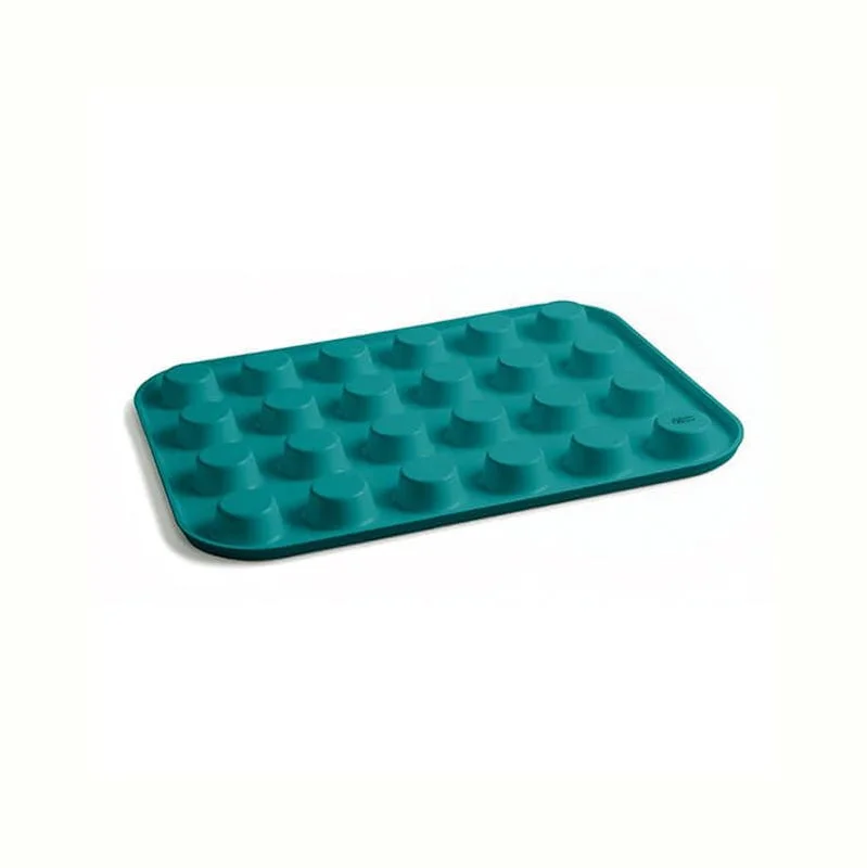 Non-Stick Muffin Tin 24 Holes, Atlantic Green