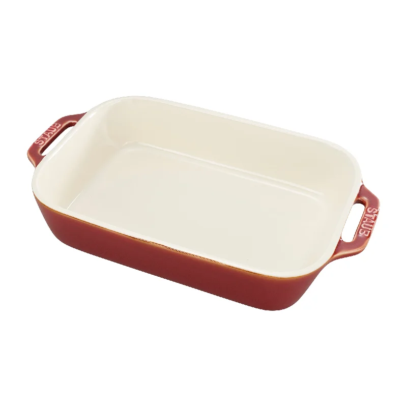 Staub Ceramic 10.5-inch x 7.5-inch Rectangular Baking Dish