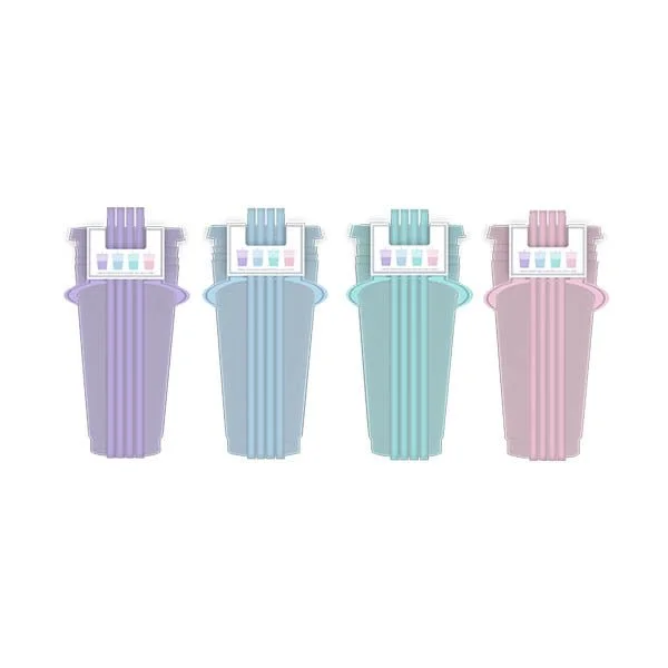 Cooke & Miller Pastel Tumbler & Straw 4 Pack