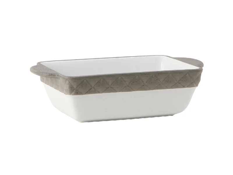 DisplayTux Casserole Rectangular 1-1/2qt 11"(9" w/o handle)x6"x3", 2 Pieces