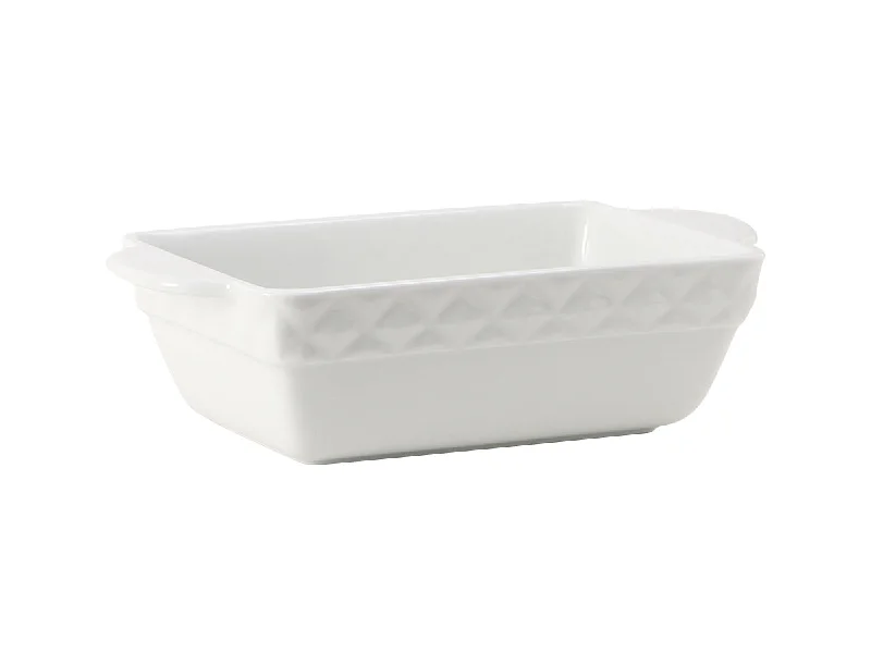 DisplayTux Casserole Rectangular 1-1/2qt 11"(9" w/o handle)x6"x3", 2 Pieces