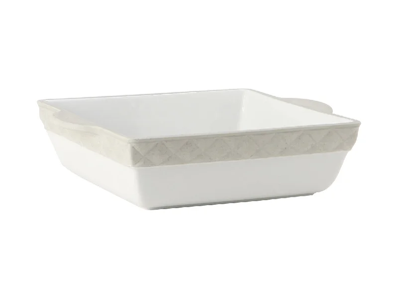 DisplayTux Casserole Square 3-1/4qt 12"(10" w/o handle)x10"x3", 2 Pieces