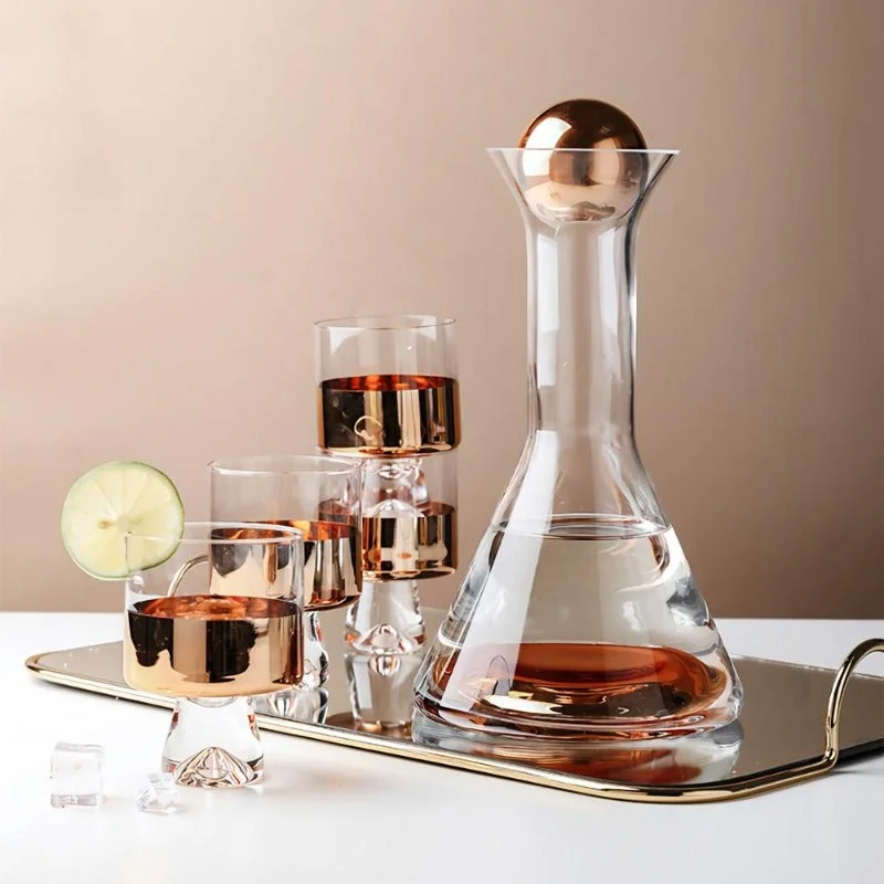 Elegance Glass & Decanter Set