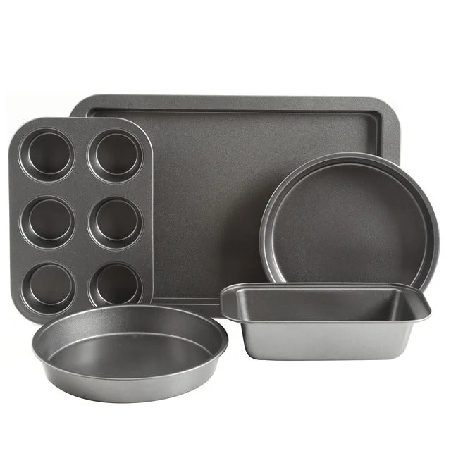 Gibson Love To Bake 5pc Bakeware Set